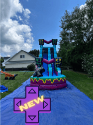 LEVEL UP 19 FT WATER SLIDE (Wet or Dry)