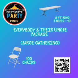 EVERYBODY & THEIR UNCIE PACKAGE (LARGE GATHERING)