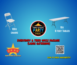 EVERYBODY & THEIR UNCIE PACKAGE (LARGE GATHERING)