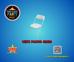 White Folding Chair