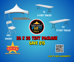 20 x 20 Tent Package