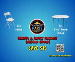 FRIENDS & FAMIlY PACKAGE (MEDIUM GROUP)