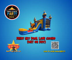 Fiery Sky Dual Lane Combo (Wet or Dry)