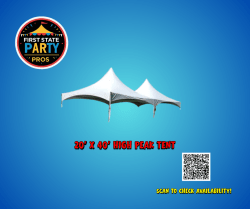 20' x 40' High Peak Tent