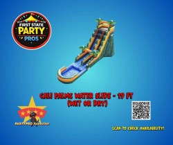 Cali Palms Water Slide - 19 FT