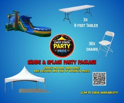 Shade & Splash Party Package