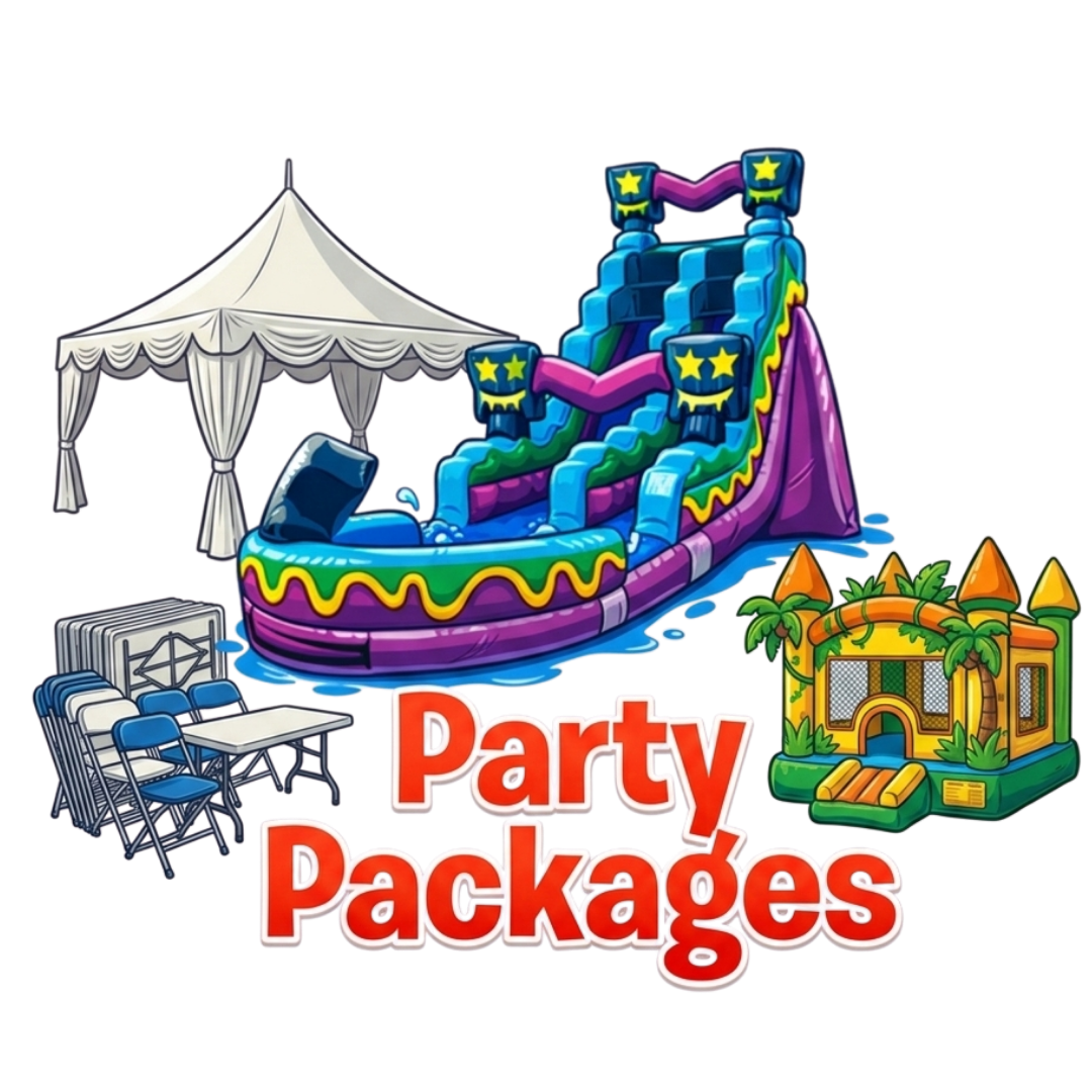 Bounce house fun in Middletown, DE 🎉 Safe, clean, and delivered on time by First State Party Pros!