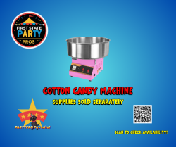 Cotton Candy Machine (Supplies sold separately)