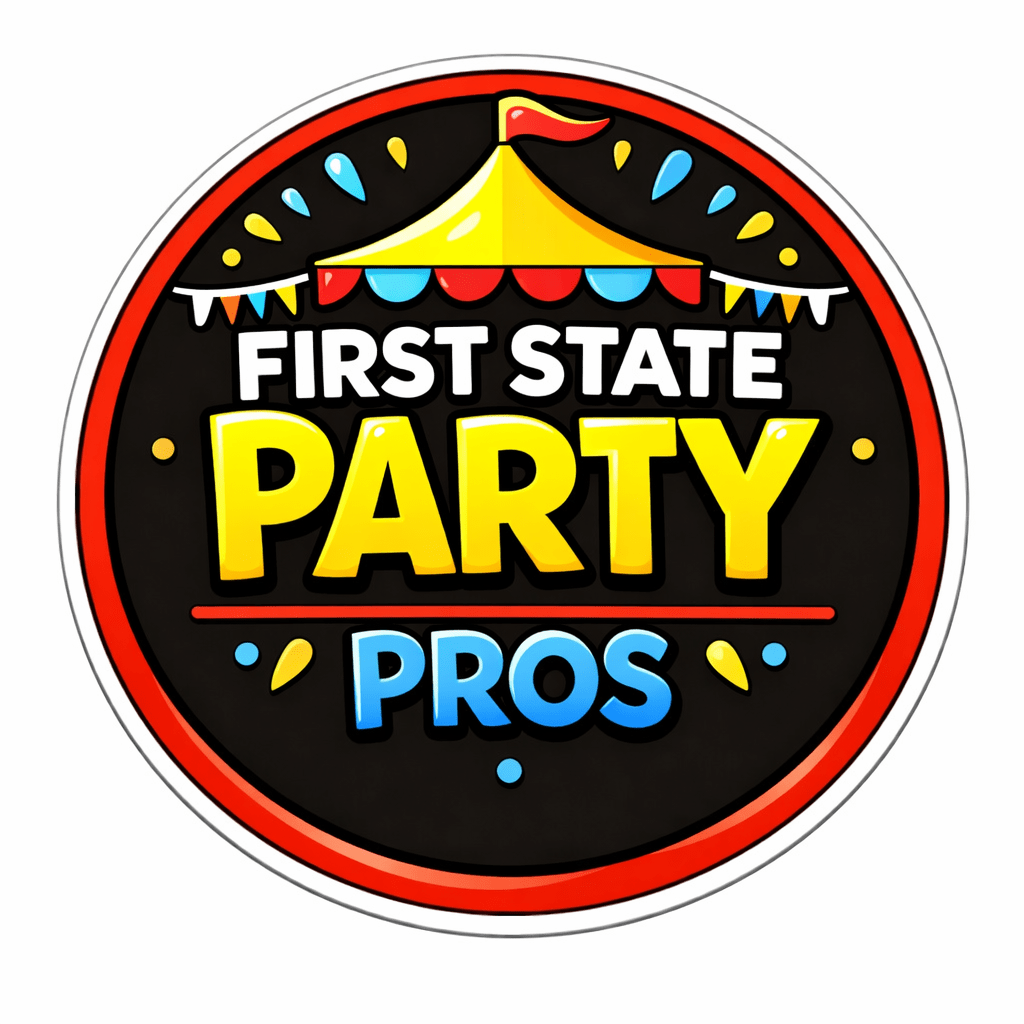 contact First State Party Pros bounce house rentals Delaware phone and booking page