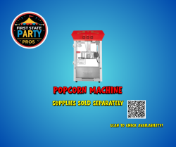 Popcorn Machine (Supplies sold separately)
