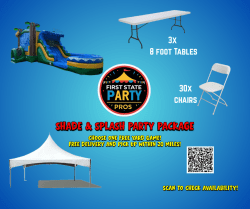 Shade & Splash Party Package