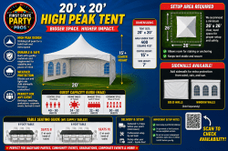 FB34AE5B ADC8 40D3 8E2E A01FE999654C 1777166150 20' x 20' High Peak Tent